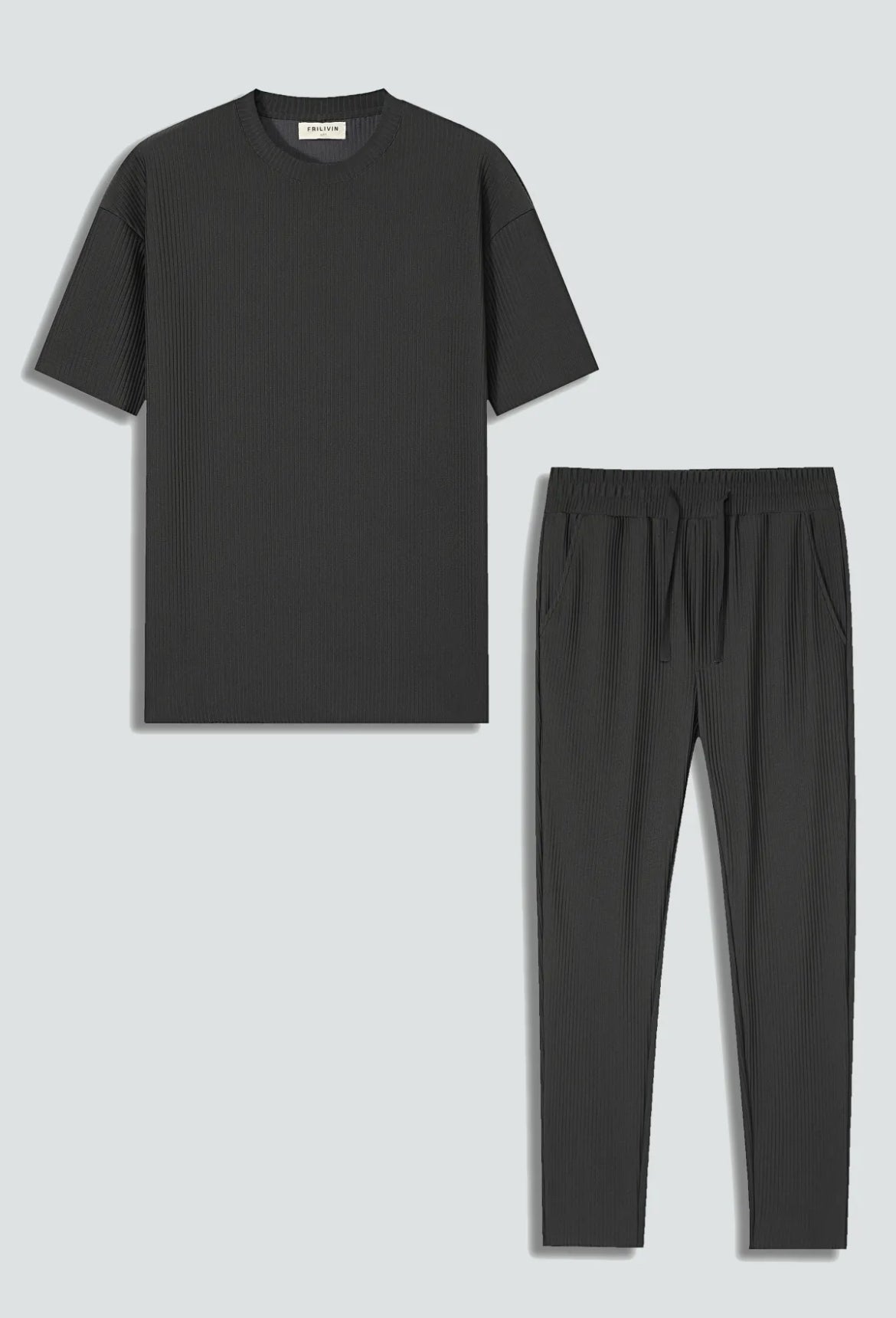 Ensemble PLISSÉ NOIR