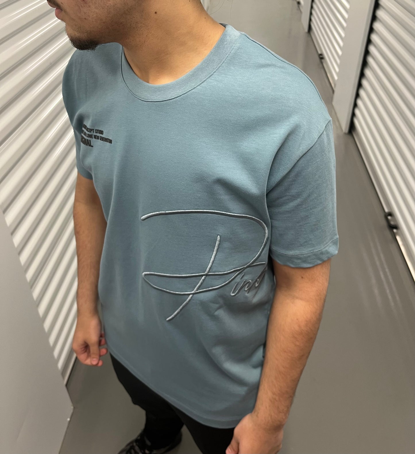 T-shirt PANTHÈRE BLEU