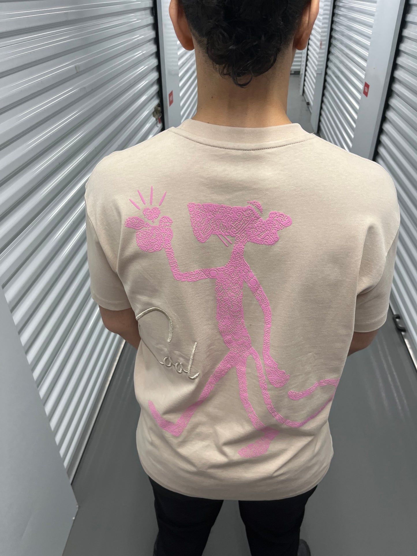 T-shirt PANTHÈRE BEIGE