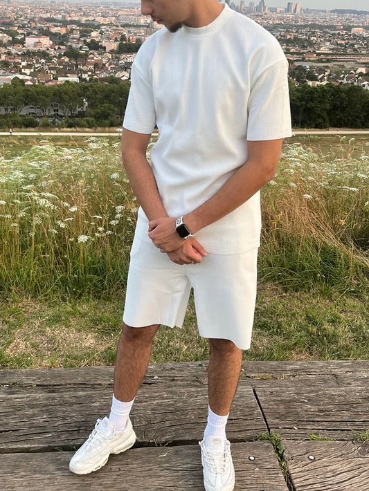 Ensemble PLISSÉ BLANC