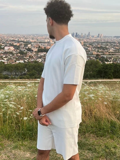 Ensemble PLISSÉ BLANC