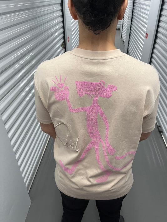 T-shirt PANTHÈRE BEIGE